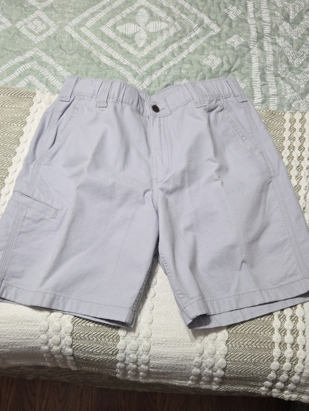 Carhartt Light Gray Cargo Shorts